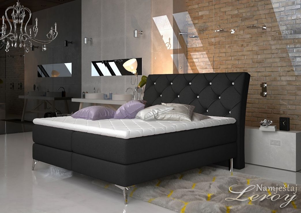 Boxsprings krevet Aster