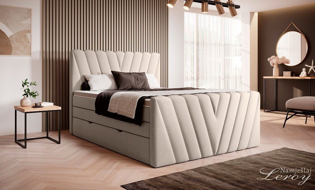 Boxsprings krevet Kendi