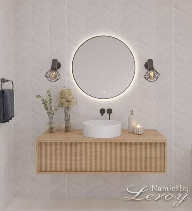 Dodatak za dom - Ogledalo DIVA z LED osvetlitvijo