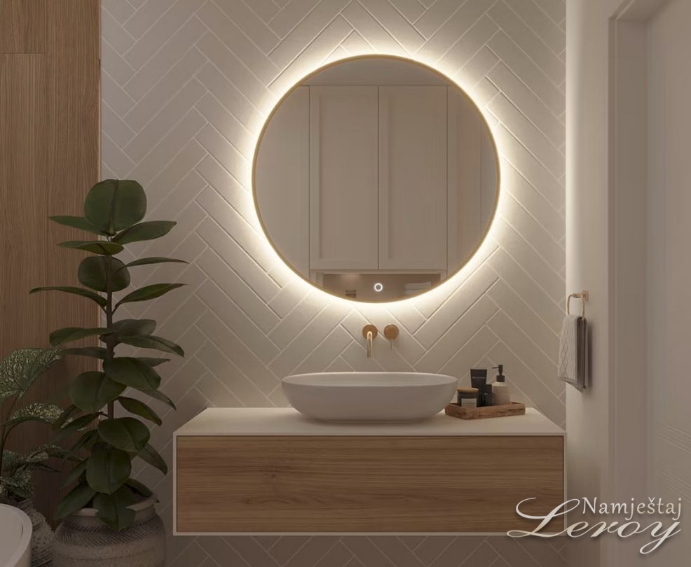 Dodatak za dom - Ogledalo GERB z LED osvetlitvijo