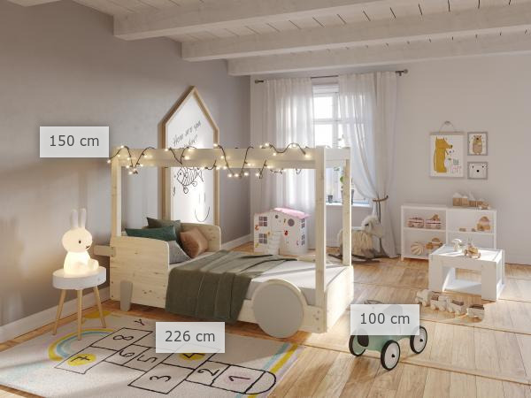 dimenzije dječji krevet _Avtobus s streho