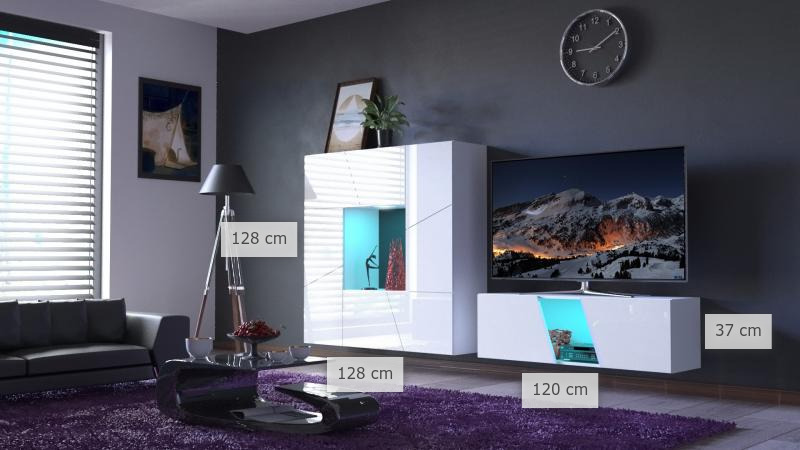 dimenzije regal za dnevni boravak Parsot