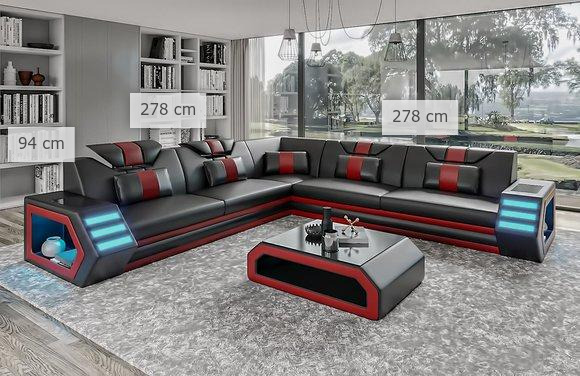 dimenzije kutna sjedeća garnitura Liana