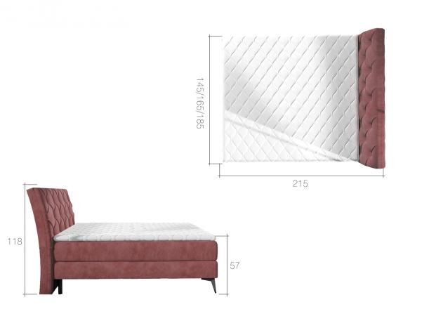 dimenzije boxsprings krevet Koti