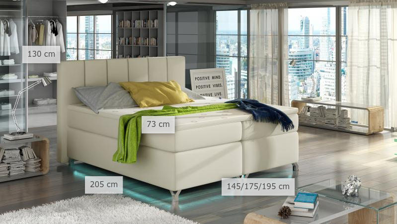 dimenzije boxsprings krevet Rumi