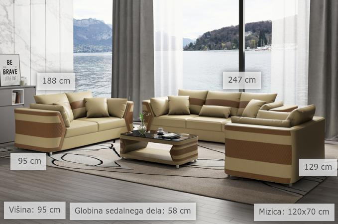 dimenzije sastav 3+2+1 Ema