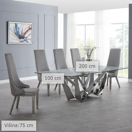 dimenzije blagovaonski stol Doli