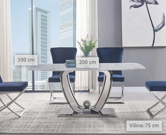 dimenzije blagovaonski stol Beta