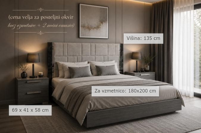 dimenzije krevet Enzo