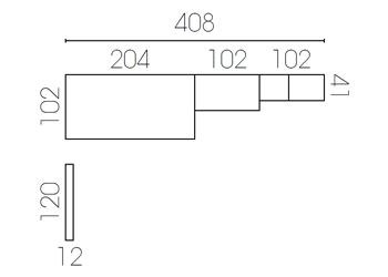 dimenzije dječji krevet Komplet S