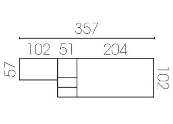 dimenzije dječji krevet Top E