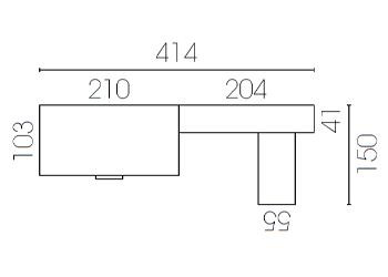 dimenzije dječji krevet Waw L