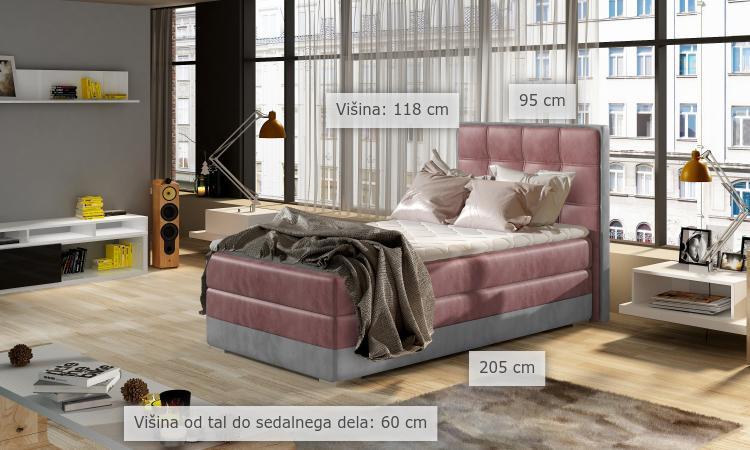 dimenzije boxsprings krevet Adam