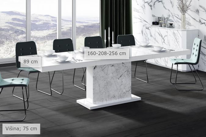 dimenzije blagovaonski stol Donja