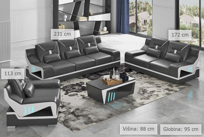 dimenzije sastav 3+2+1 .Soja