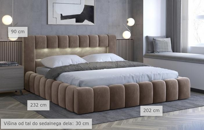 dimenzije boxsprings krevet .Lama