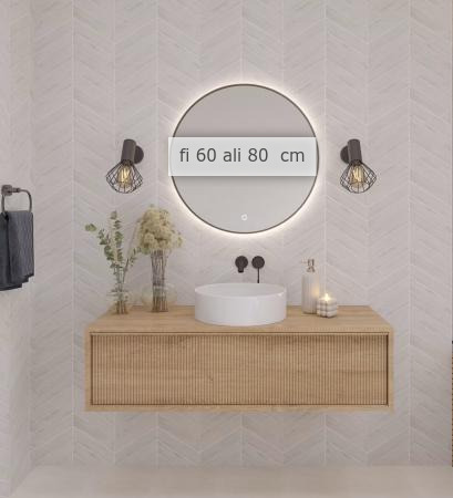 dimenzije dodatak za dom - Ogledalo DIVA z LED osvetlitvijo
