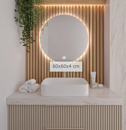 dimenzije dodatak za dom - Ogledalo AVO z LED osvetlitvijo