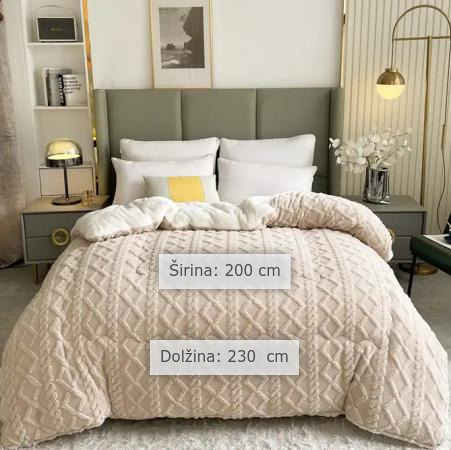 dimenzije dodatak za dom - Odeja EVELIN