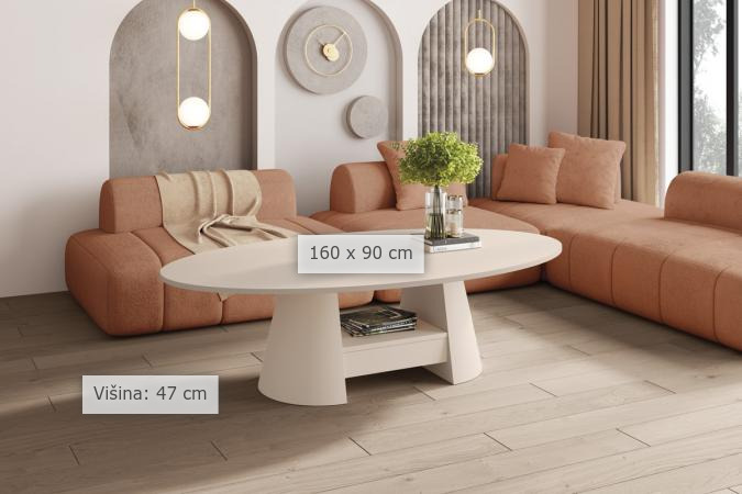 dimenzije klub stolić Alsa