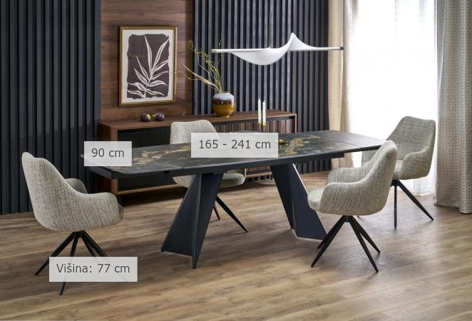 dimenzije blagovaonski stol .Arma