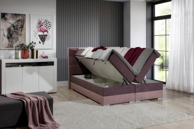 Boxsprings krevet Novia