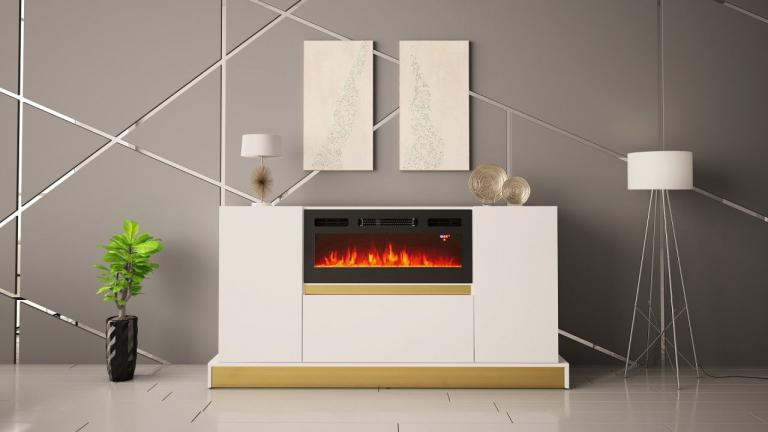 Komoda .ABALA s kaminom